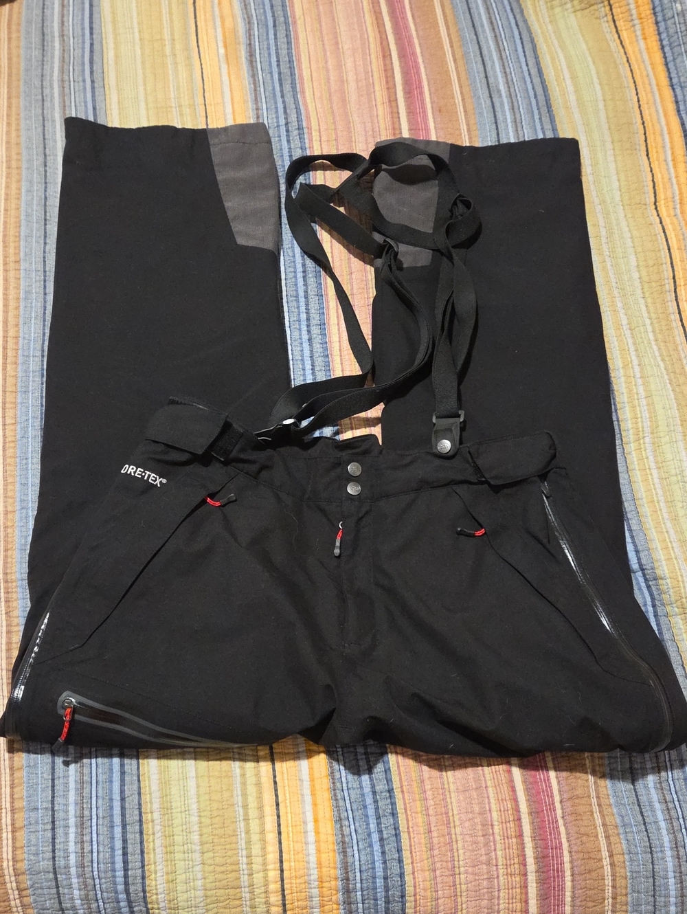 The North Face Summit Series Verbier GORE-TEX Bibs Ski Pants Black Men's XL